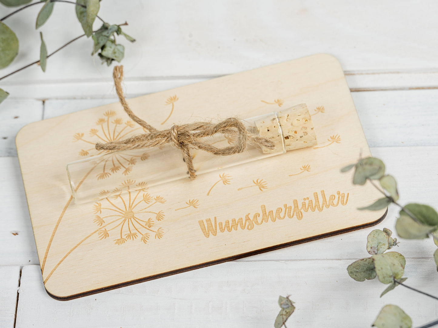 Wunscherfüller - Geschenkverpackung zum Geburtstag - Tankgutschein, Taufe - Kommunion - Gutschein - Gutscheinkarte - Geld schenken