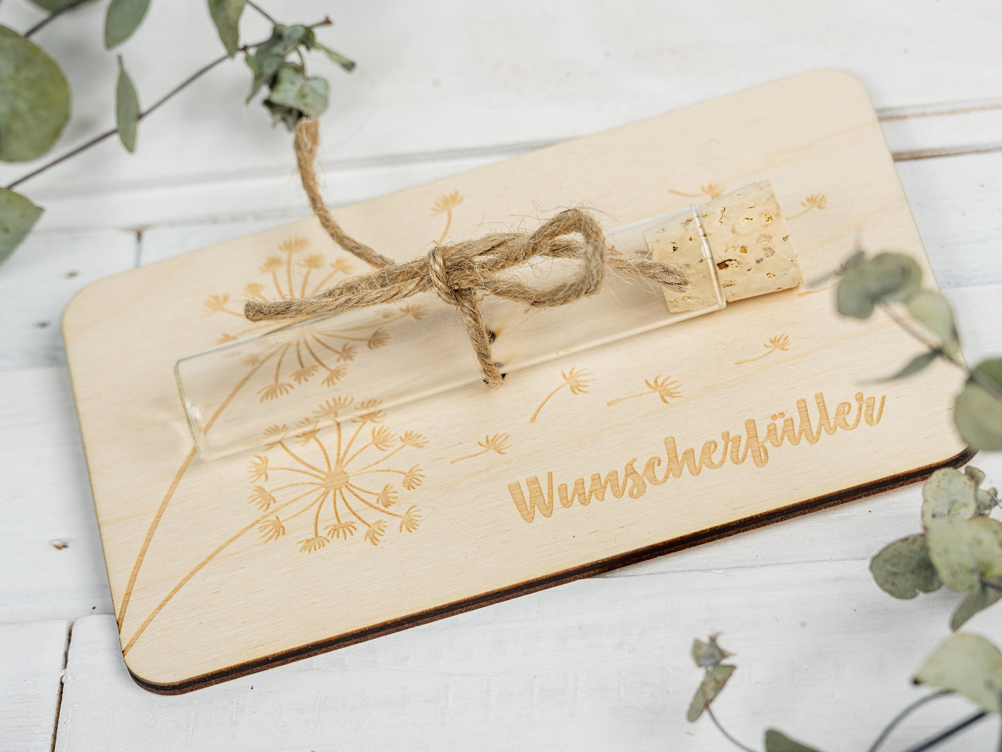 Wunscherfüller - Geschenkverpackung zum Geburtstag - Tankgutschein, Taufe - Kommunion - Gutschein - Gutscheinkarte - Geld schenken