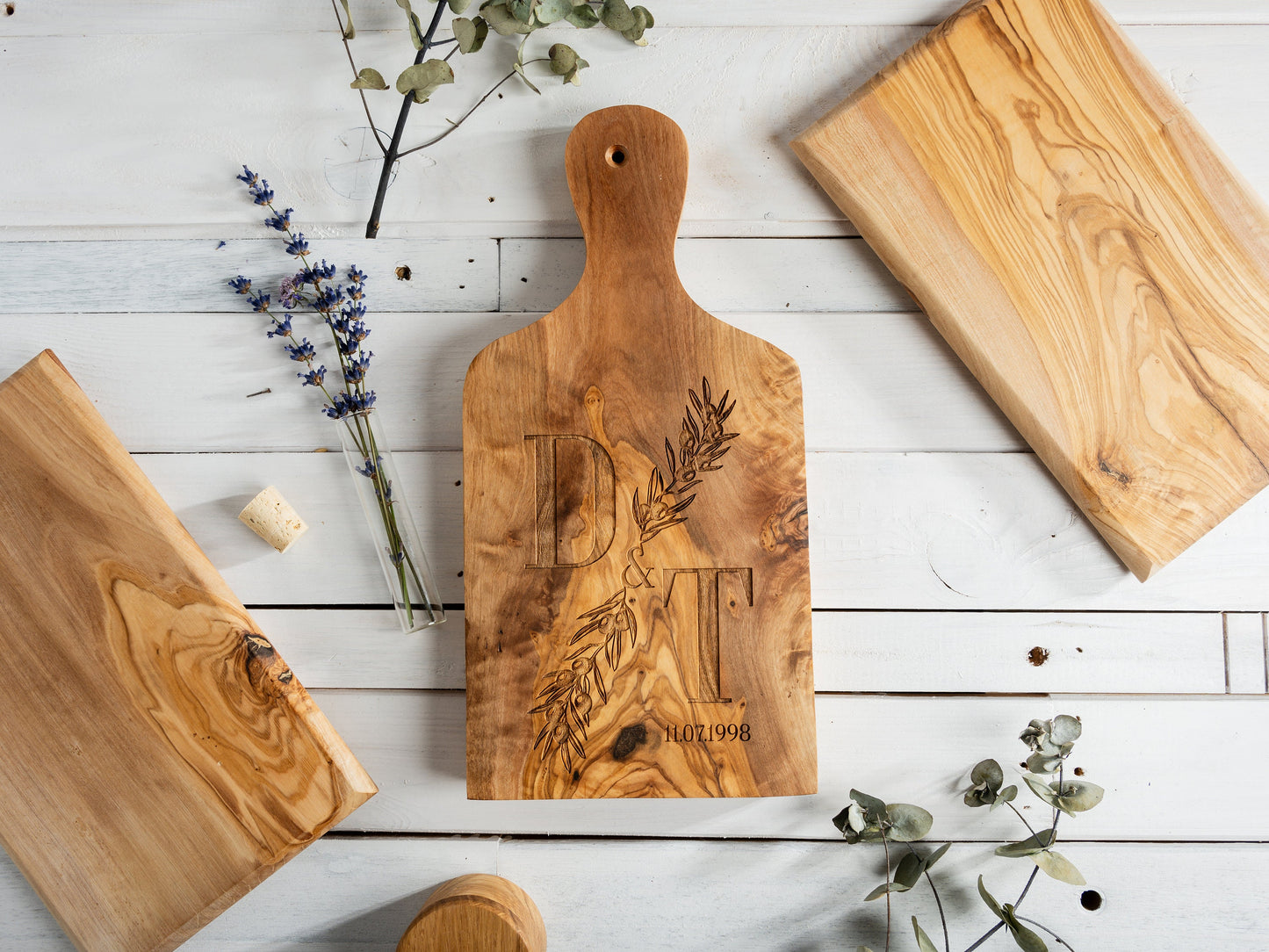 Hochzeitsgeschenk mit Initialen, personalisiertes Holzschild zur Hochzeit, Silberhochzeit, Goldene Hochzeit, Brautpaar, Hochzeitsdatum