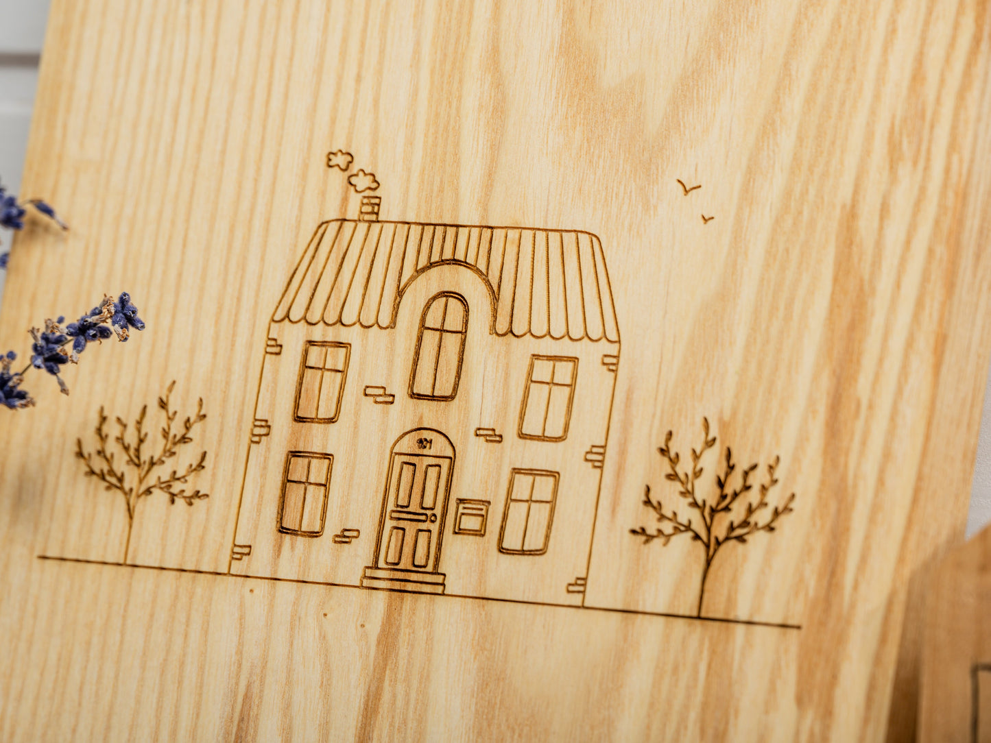 Gott segne dieses Haus, Holzschild, Geschenkidee Richtfest, Geschenk Einzug, Wandbild, Haussegen, Haussegentafel, Holzschild