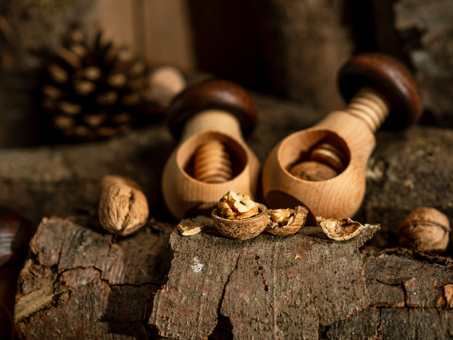 Nussknacker, Nussknacker Holz personalisiert, Nussknackerpilz aus Holz, Nussknacker Kinder, Nussknacker Senioren, Weihnachtsgeschenk
