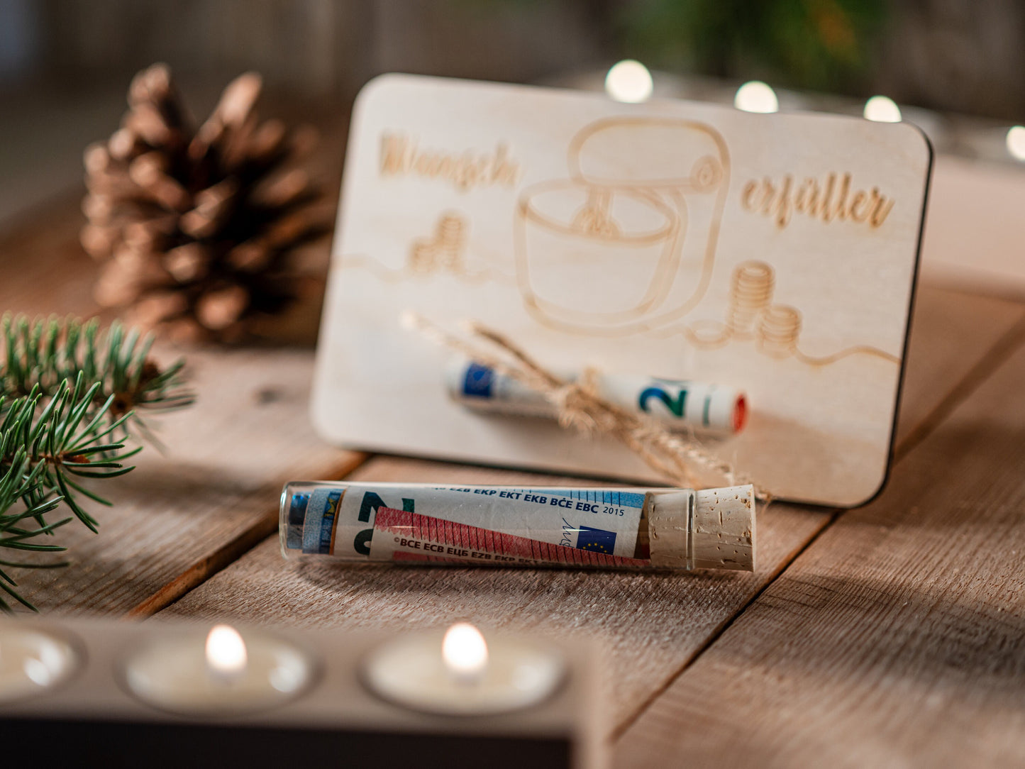 Geldgeschenk Küchenmaschine, Wunscherfüller, Geldgeschenk Mixer, Geld schenken, Gutscheinkarte, Geldgeschenk Weihnachten, Geburtstag