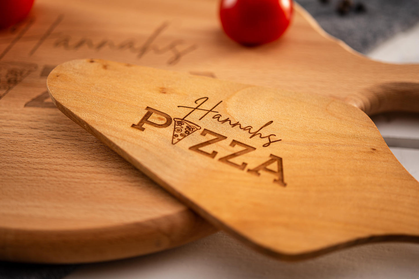 Pizzaheber, Pizzaschaufel personalisiert, Pizzabäcker, Pizzateller, Wunschgravur, Pizzageschenk, Tortenheber, Kuchenheber, Pizzagadget