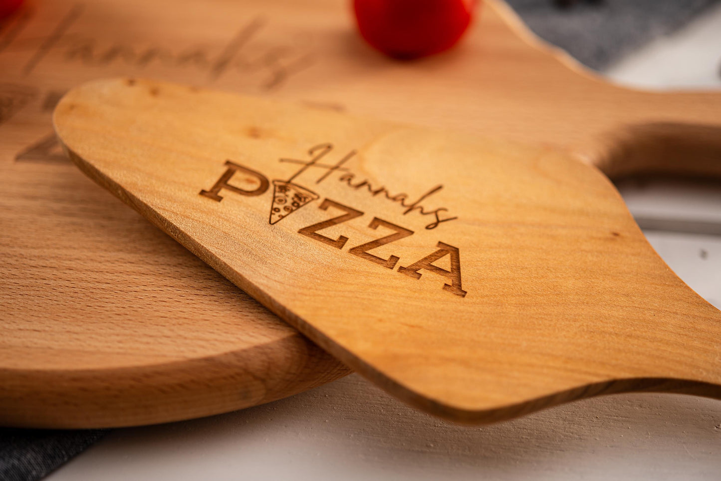 Pizzaheber, Pizzaschaufel personalisiert, Pizzabäcker, Pizzateller, Wunschgravur, Pizzageschenk, Tortenheber, Kuchenheber, Pizzagadget