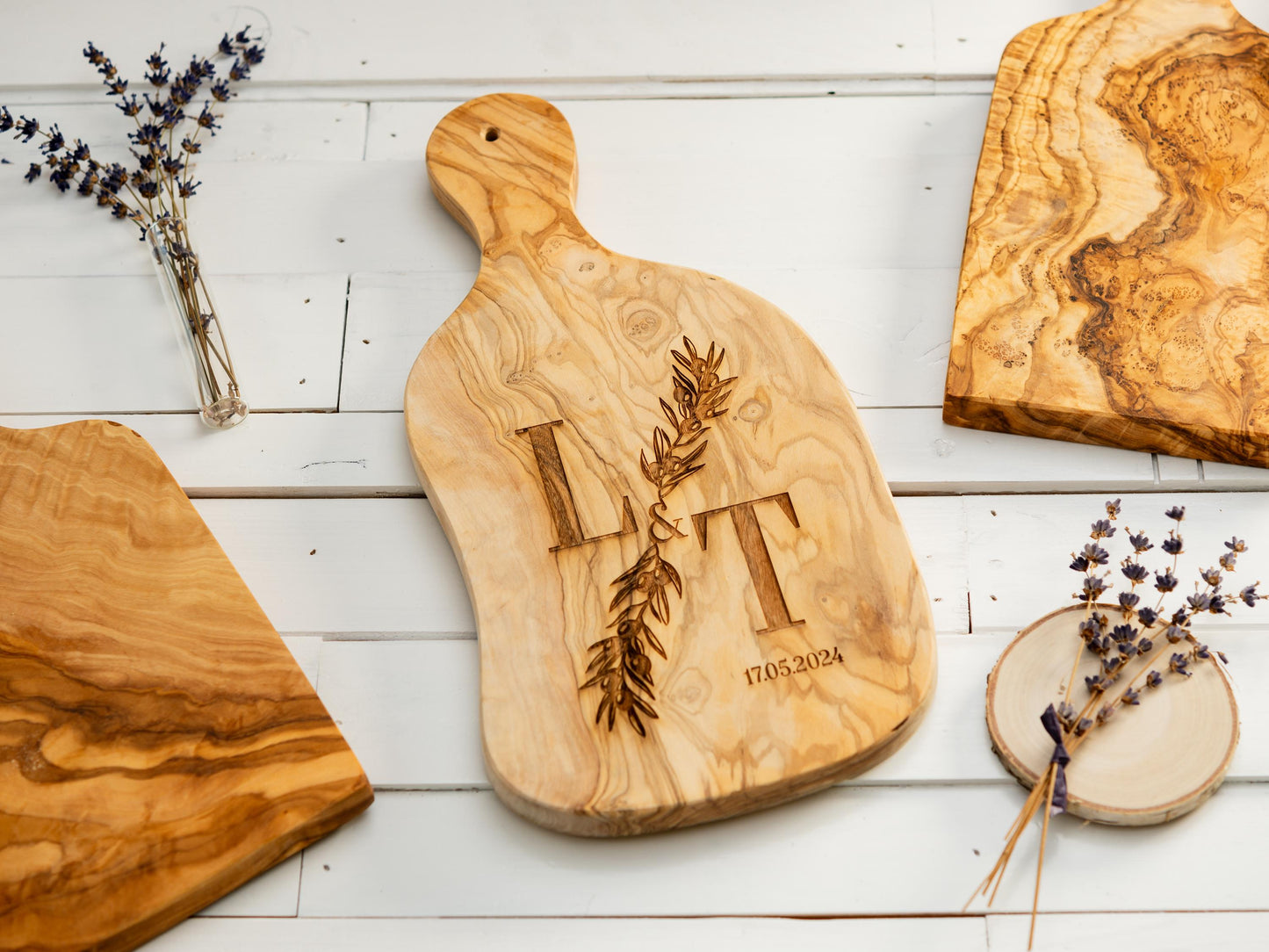 Hochzeitsgeschenk mit Initialen, personalisiertes Holzschild zur Hochzeit, Silberhochzeit, Goldene Hochzeit, Brautpaar, Hochzeitsdatum