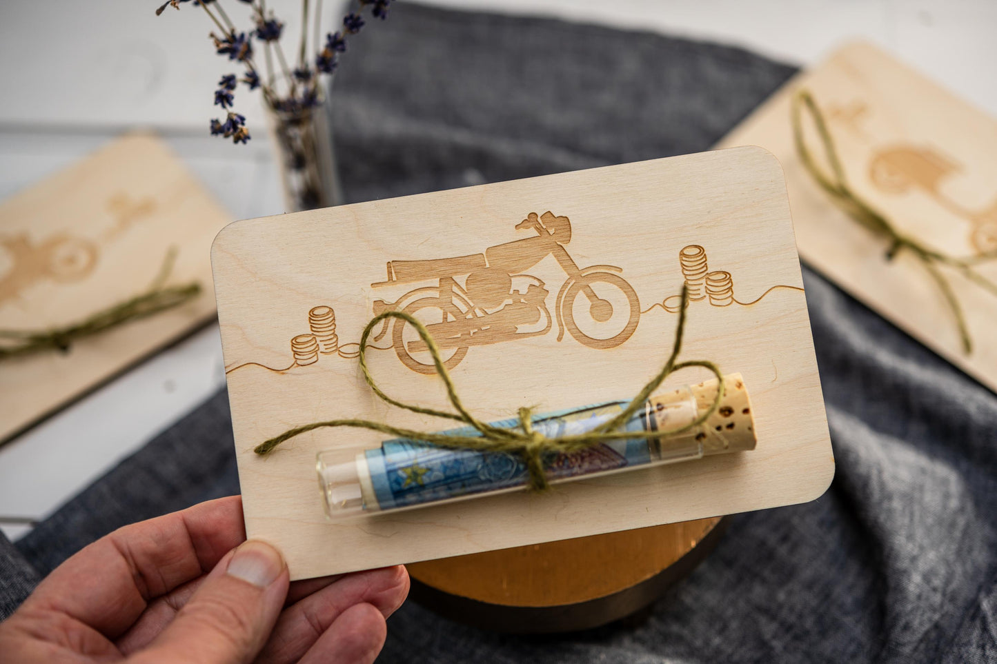 Geldgeschenk Moped, S51, Vespa, Simson, Wunscherfüller, Führerschein, Tankgutschein, Mopedführerschein, Geburtstag, Spritgutschein