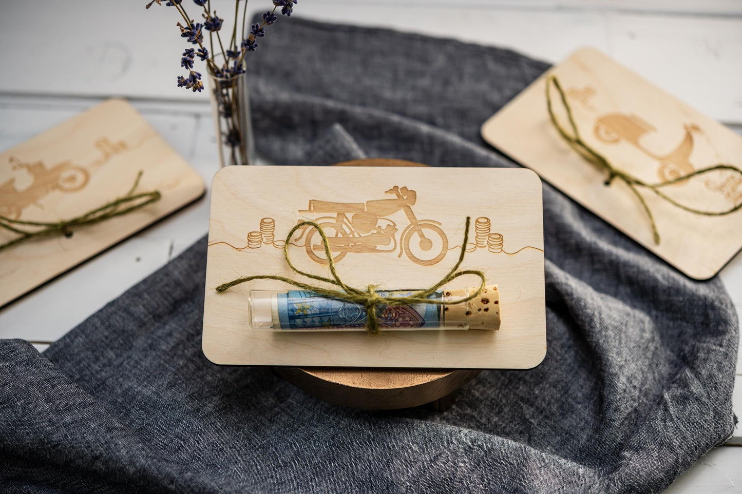 Geldgeschenk Moped, S51, Vespa, Simson, Wunscherfüller, Führerschein, Tankgutschein, Mopedführerschein, Geburtstag, Spritgutschein
