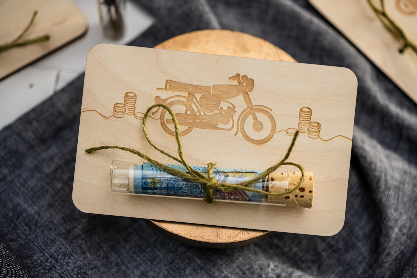 Geldgeschenk Moped, S51, Vespa, Simson, Wunscherfüller, Führerschein, Tankgutschein, Mopedführerschein, Geburtstag, Spritgutschein