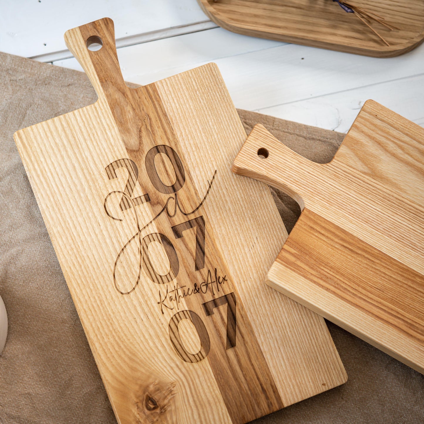 HOLZBRETT "JA" + Hochzeitsdatum, personalisiertes Hochzeitsschild, Holzschild Hochzeitstag, Jahrestag, Geschenk Brautpaar, Hochzeitsgeschenk