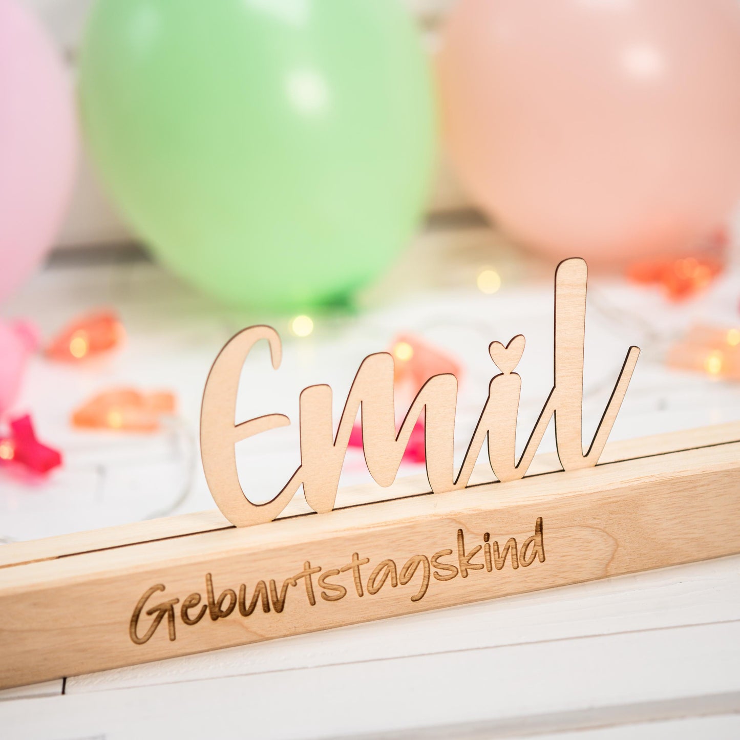 Geburtstagsleiste "Geburtstagskind" personalisiert mit Namen, Geburtstagsleiste, Geburtstagsdekoration, Geburtstag Kind, Kindergeburtstag