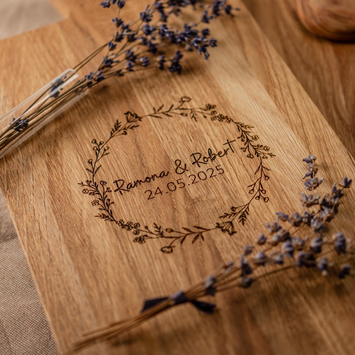 Schneidebrett personalisiert, Holzbrett Hochzeit, Geldgeschenk Hochzeit, Silberhochzeit, hölzerne Hochzeit, Hochzeitsgeschenk Brett