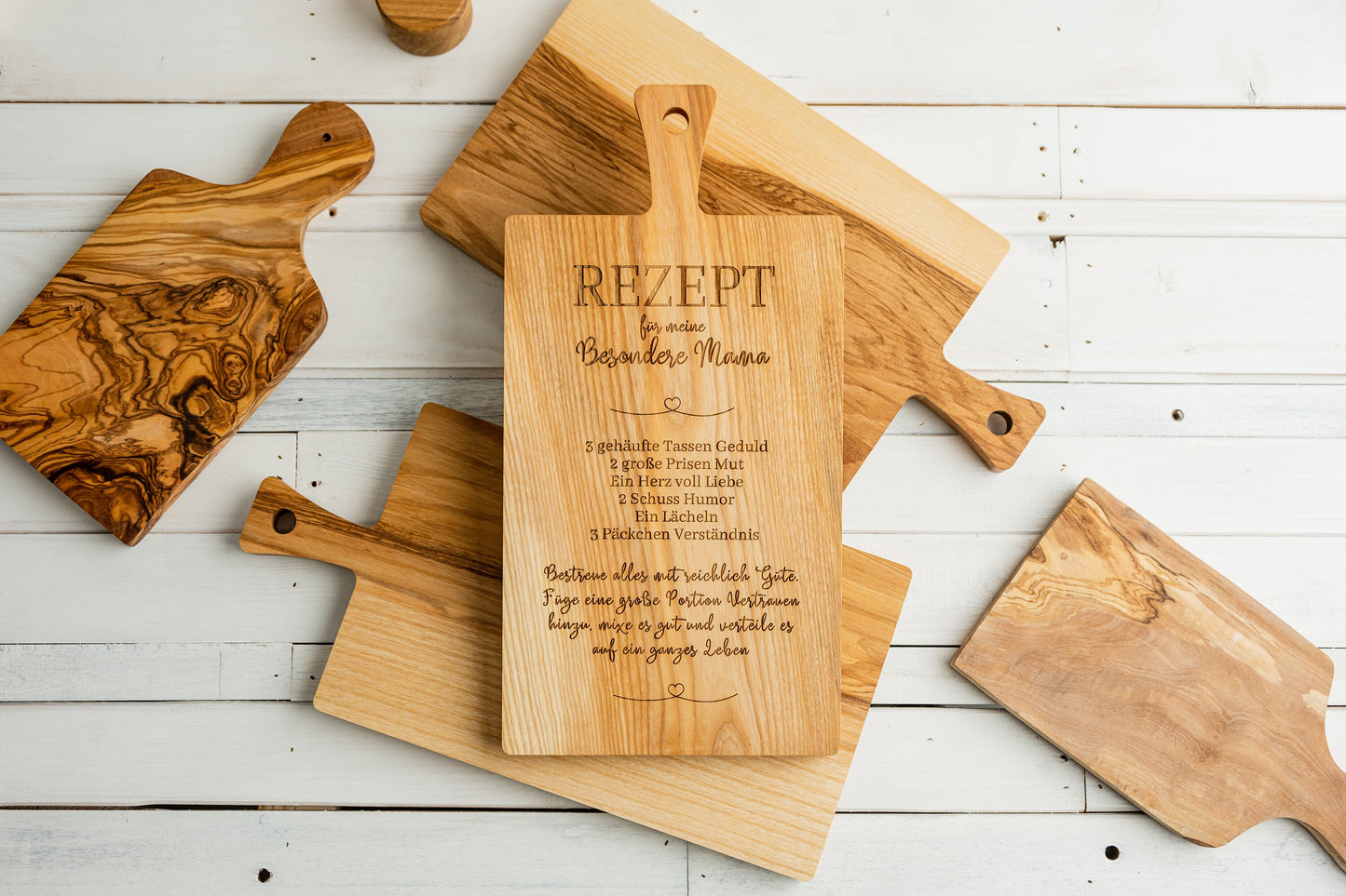 Geschenk Mama Geburtstag, Geschenk Muttertag, personalisiertes Schneidebrett, beste Mutter, Weihnachtsgeschenk, Rezept, besondere Mama