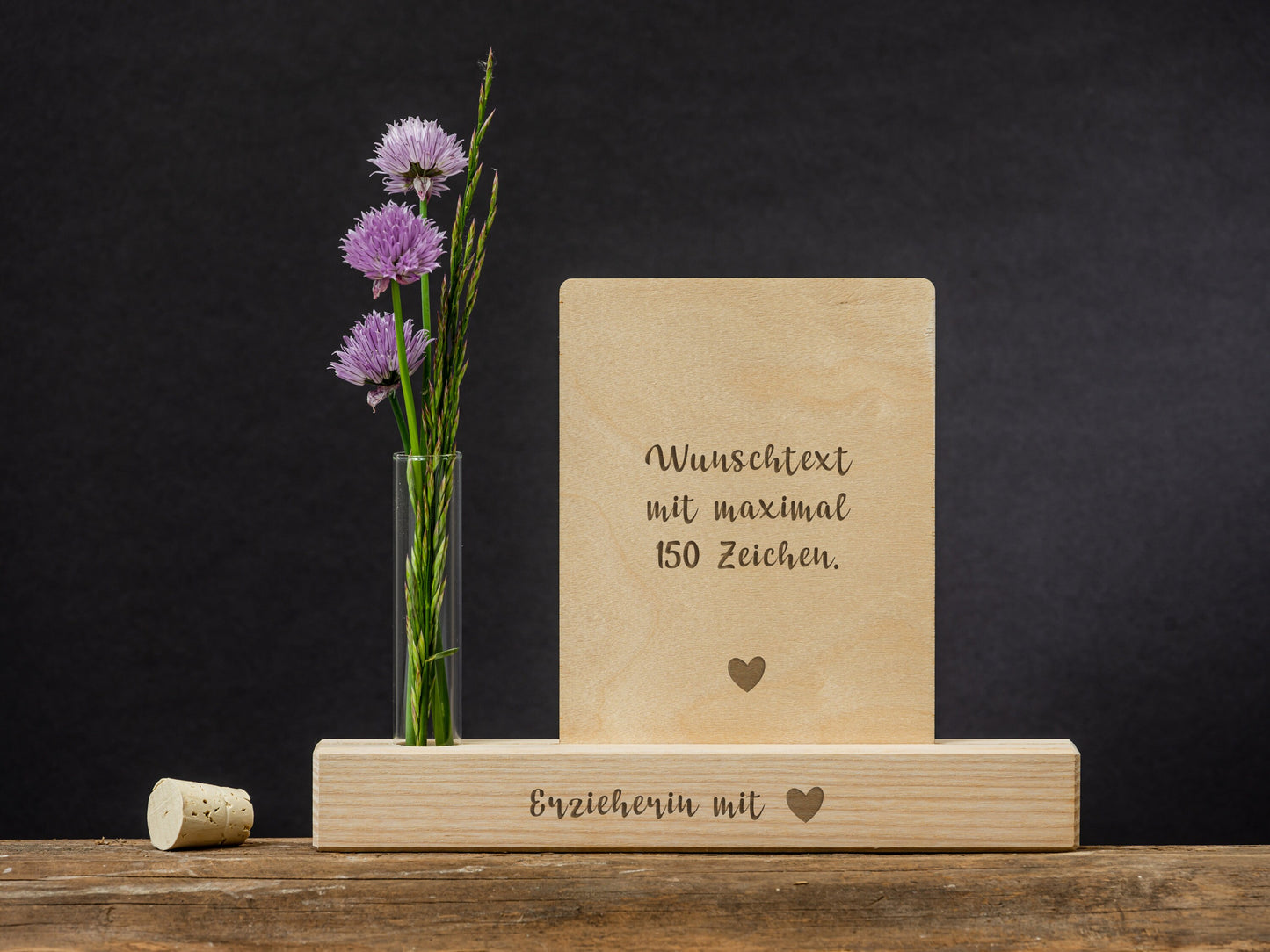 Abschiedsgeschenk Kindergarten, Kita, Erzieher, Erzieherin mit Herz, Abschied, Grundschule, Kinderkrippe, Hort,