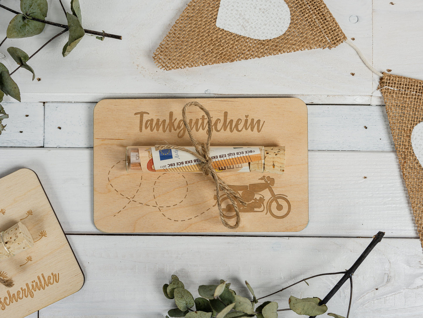 Tankgutschein Moped, S51, Roller, Schwalbe, Mofa, Simme - Geschenk zum Führerschein, Mopedfahrer, Enduro, Mopedfahrer, Wunscherfüller