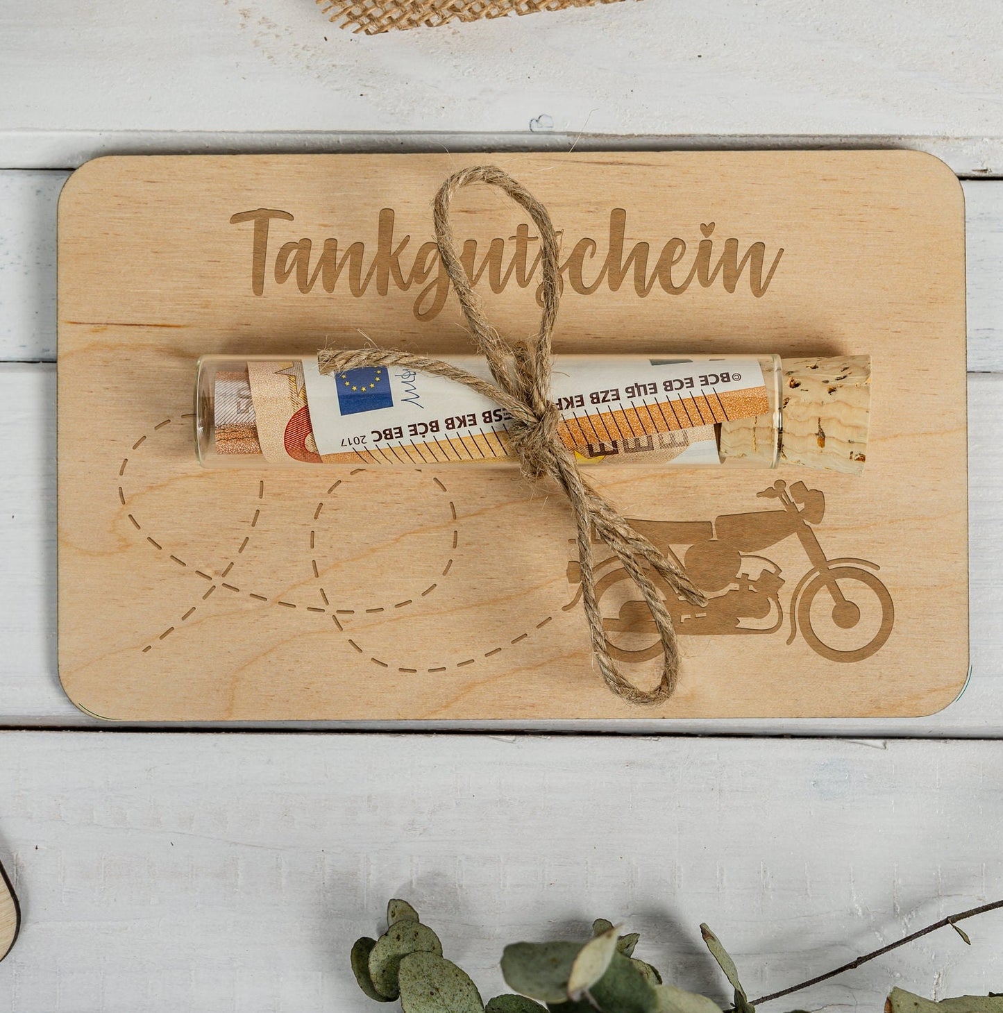 Tankgutschein Moped, S51, Roller, Schwalbe, Mofa, Simme - Geschenk zum Führerschein, Mopedfahrer, Enduro, Mopedfahrer, Wunscherfüller