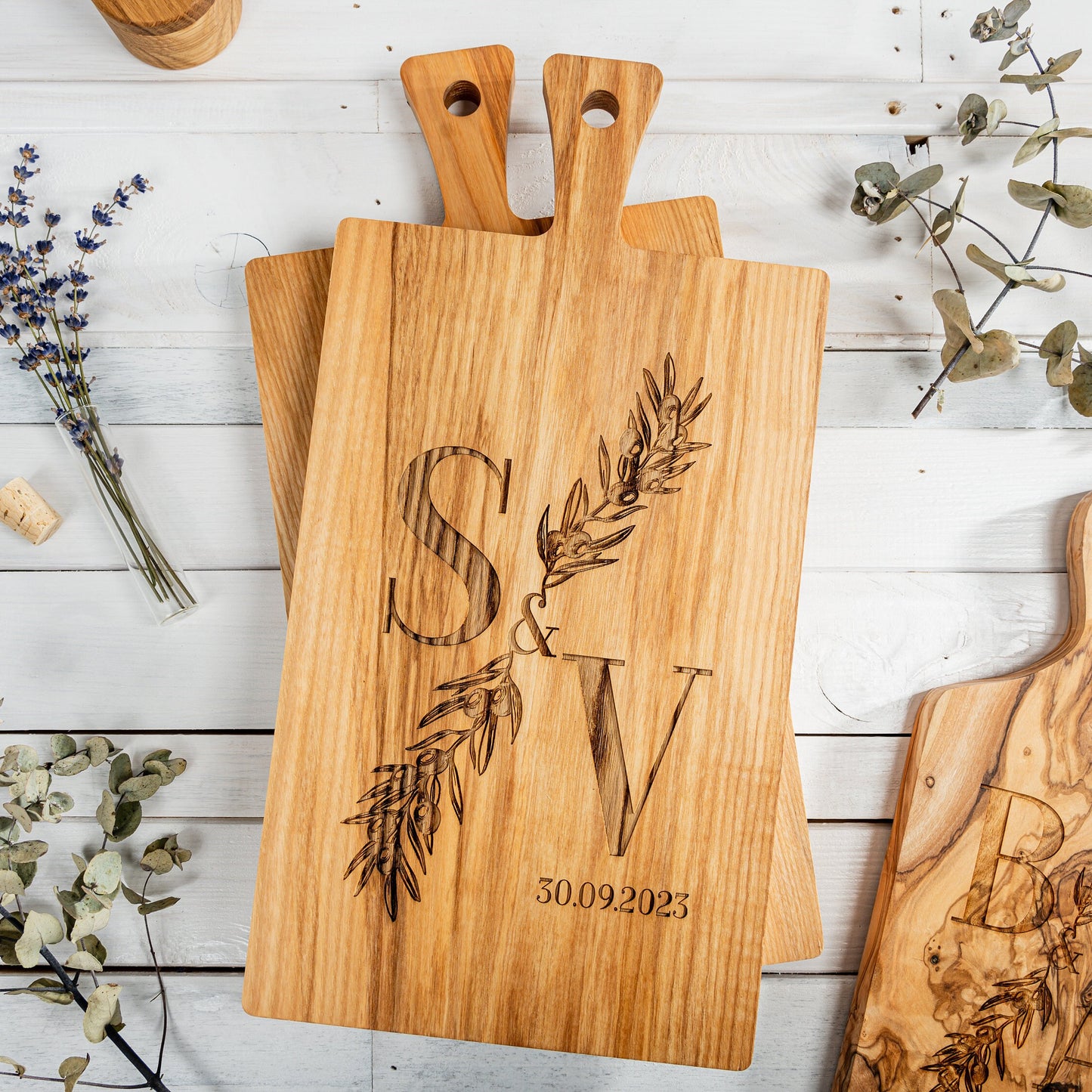 Geschenk Brautpaar, personalisiertes Hochzeitsgeschenk, Geschenkidee Silberhochzeit, Goldene Hochzeit, Hochzeitsdatum, Brett Hochzeit