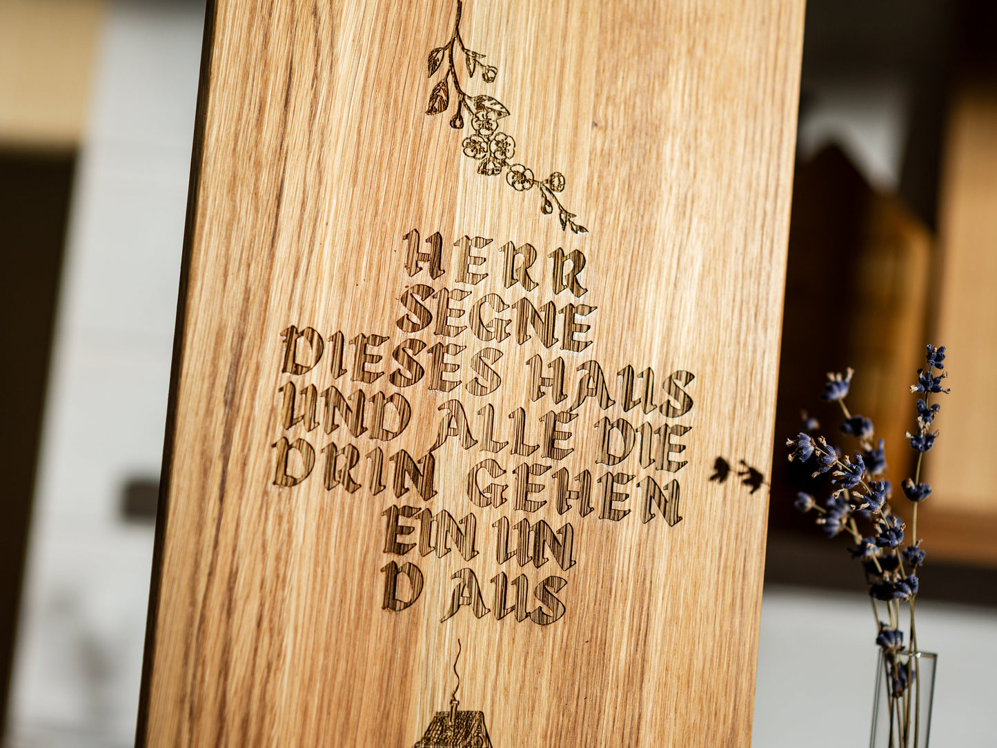 Herr segne dieses Haus, Holzschild, Geschenkidee Richtfest, Geschenk Einzug, Haussegen, Nachbarschaft, Einzugsgeschenk, Umzugsgeschenk