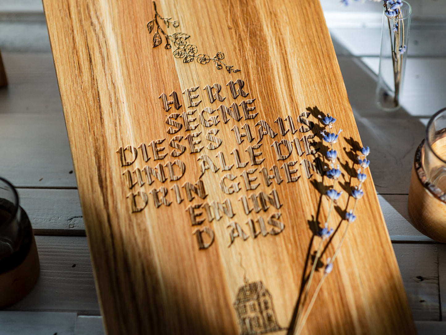 Herr segne dieses Haus, Holzschild, Geschenkidee Richtfest, Geschenk Einzug, Haussegen, Nachbarschaft, Einzugsgeschenk, Umzugsgeschenk