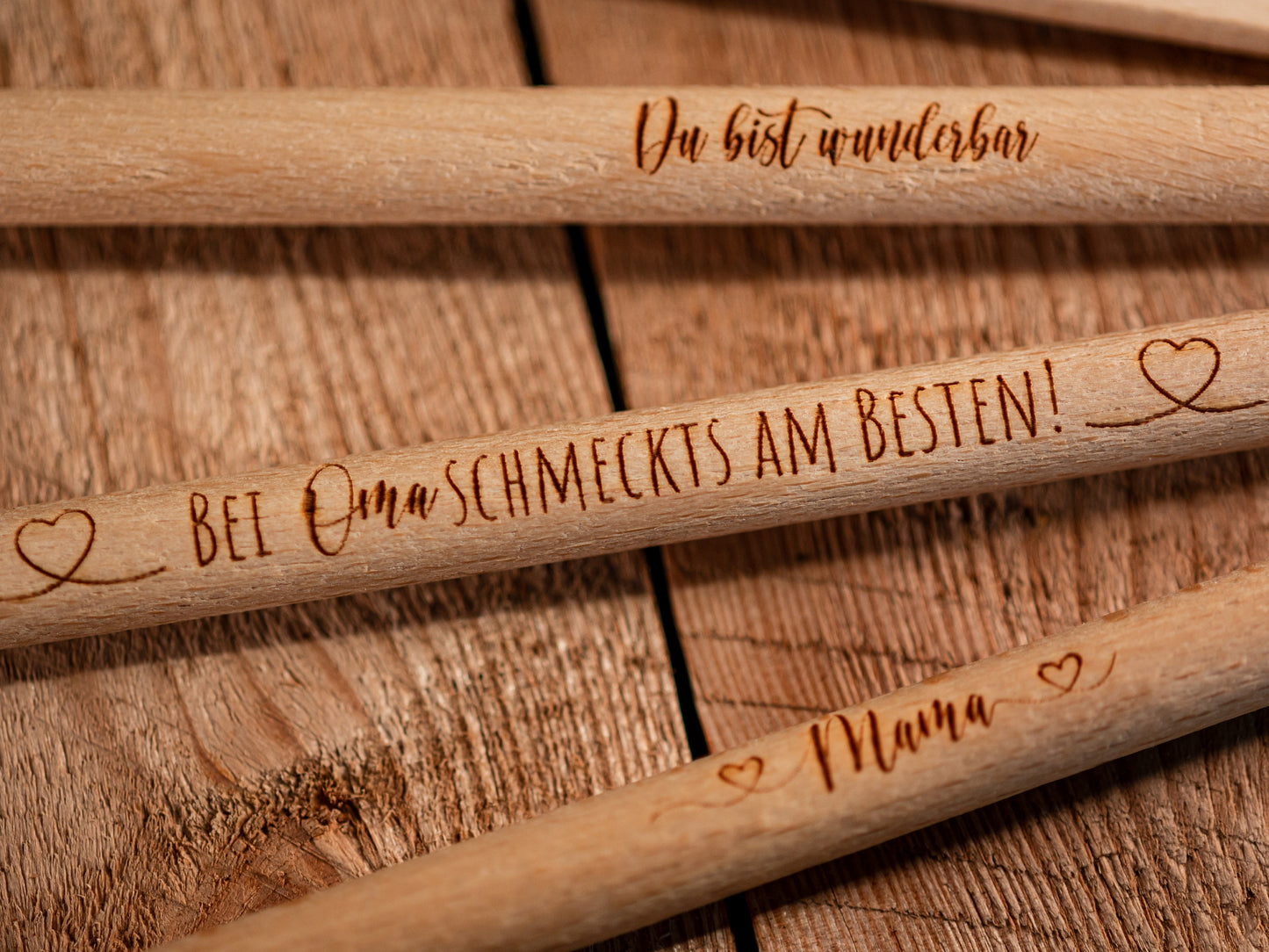 SET Pfannenwender + Löffel personalisiert, Geschenk + Wunschgravur, Geschenkidee, Hobbykoch, Küchenutensilien, Weihnachten, Oma, Sternekoch
