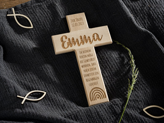 Personalisierte und einzigartige Taufgeschenke aus Holz