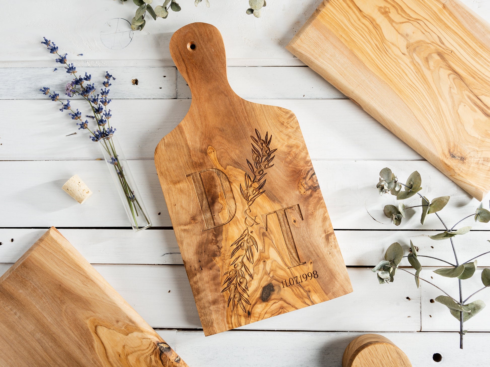 Hochzeitsgeschenk mit Initialen, personalisiertes Holzschild zur Hochzeit, Silberhochzeit, Goldene Hochzeit, Brautpaar, Hochzeitsdatum