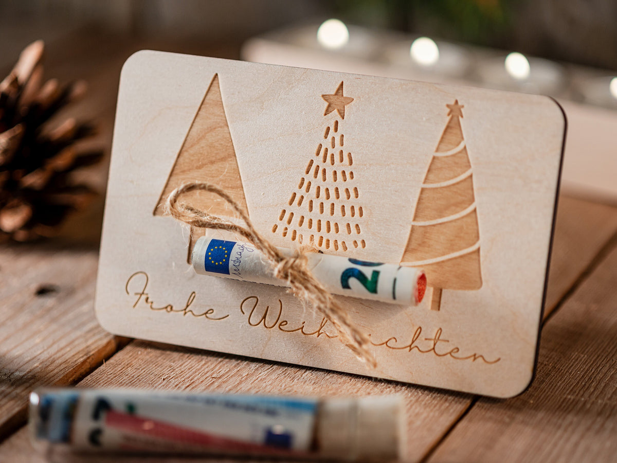 Produktbild von Geldgeschenk Weihnachtsmann Weihnachten Reagenzglas Geschenkverpackung Wunscherfüller Weihnachtsgeschenk Geschenkidee