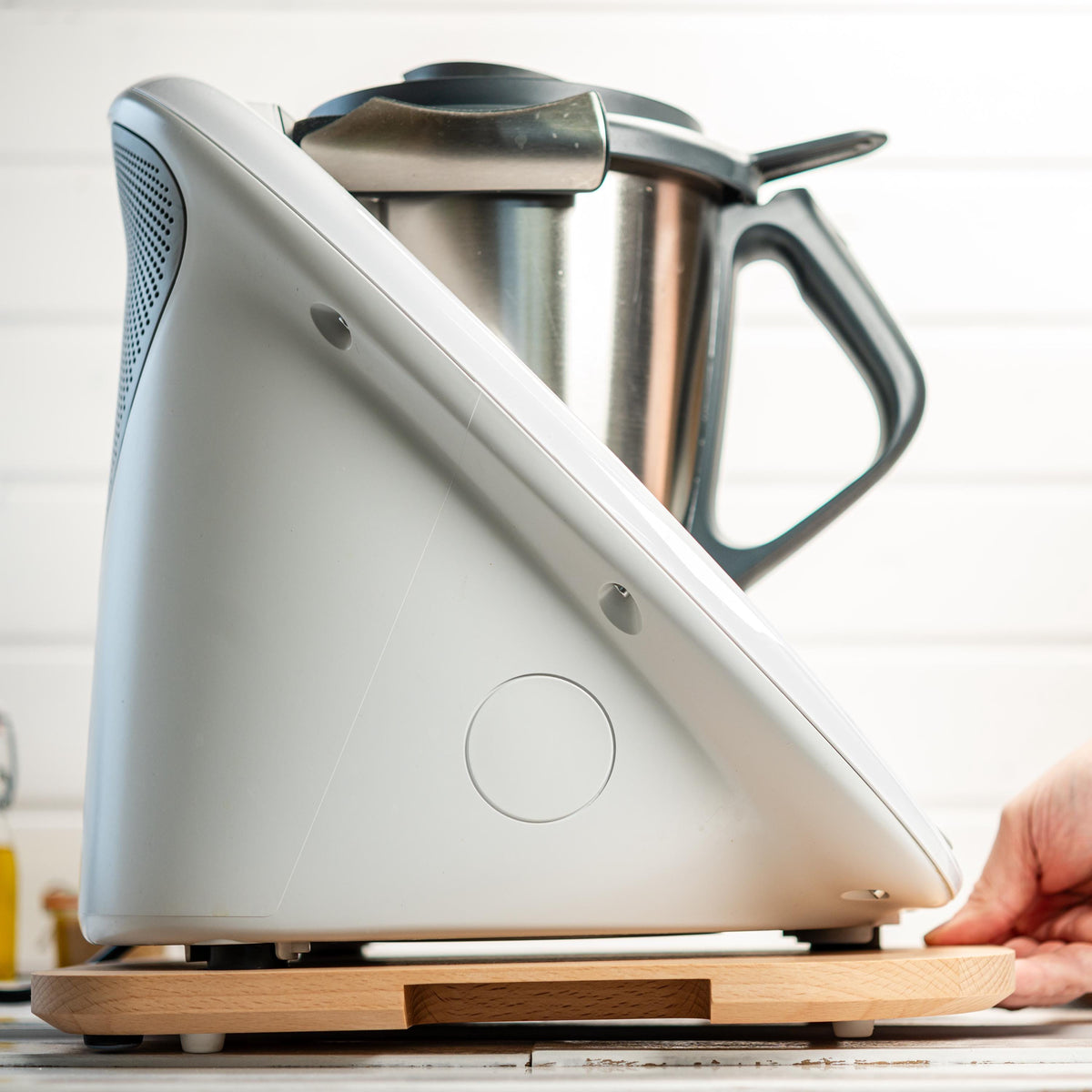 Gleitbrett Thermomix TM6 TM5, Küche Geschenk, Thermomix Zubehör, Gesch – Holz&Herzig