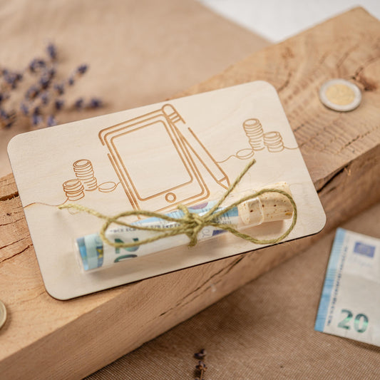 Geldgeschenk Tablet, Smartphone, Geldgeschenk Tablet, Ipad, Geld schenken, Gutscheinkarte, Geldgeschenk, Gutschein Tablet-PC